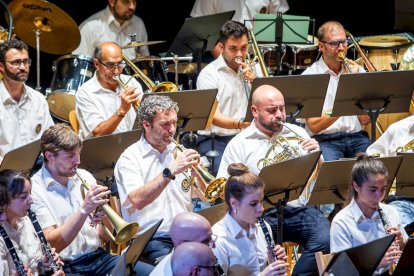 Concierto de la banda de música de Almazán. MARIO TEJEDOR (4)