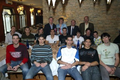 Celebración de la Copa del Rey lograda por el CMA Soria en 2008. HDS