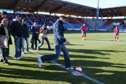 Celebración de la Copa del Rey lograda por el CMA Soria en 2008. HDS