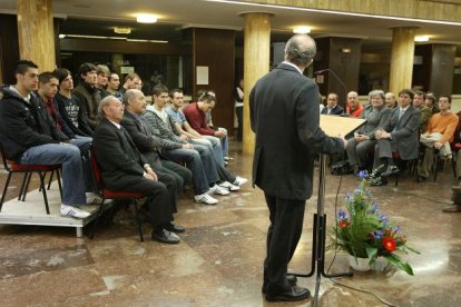 Celebración de la Copa del Rey lograda por el CMA Soria en 2008. HDS