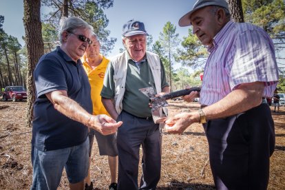 Demostración de resina en Tardelcuende.-GONZALO MONTESEGURO