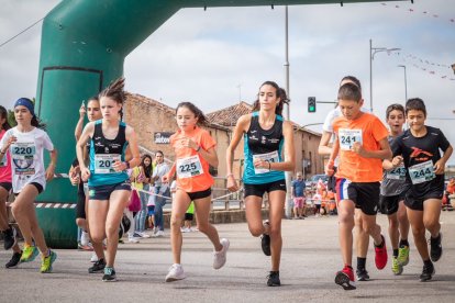 La Carrera Popular de Golmayo vivió su decimosegunda edición. GONZALO MONTESEGURO