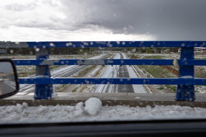 Tormenta de Granizo en Almazán. ICAL