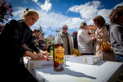 Celebración del 23 de abril en el Calaverón. MARIO TEJEDOR