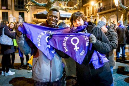 Manifestación del Día internacional para la eliminación de la violencia contra las mujeres. MARIO TEJEDOR (2)