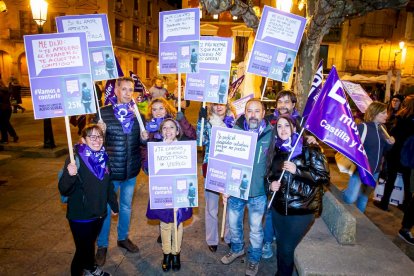 Manifestación del Día internacional para la eliminación de la violencia contra las mujeres. MARIO TEJEDOR (6)