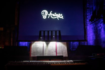 'Nosferatu', en el Festival de las Ánimas de Soria. GONZALO MONTESEGURO