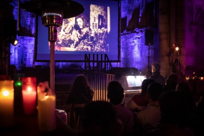 'Nosferatu', en el Festival de las Ánimas de Soria. GONZALO MONTESEGURO