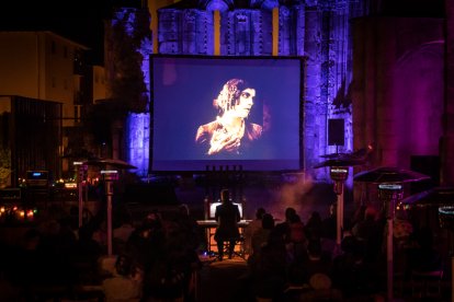 'Nosferatu', en el Festival de las Ánimas de Soria. GONZALO MONTESEGURO