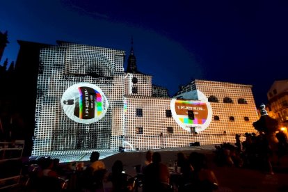 Videomapping en El burgo para conmemorar el aniversario de Las edades del hombre - ANA HERNANDO