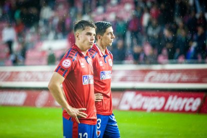 Todo el numantinismo estaba abatido tras el pitido final. MARIO TEJEDOR