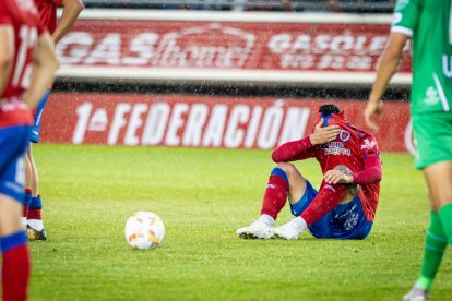 Todo el numantinismo estaba abatido tras el pitido final. MARIO TEJEDOR