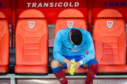 Todo el numantinismo estaba abatido tras el pitido final. MARIO TEJEDOR