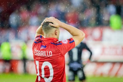 Todo el numantinismo estaba abatido tras el pitido final. MARIO TEJEDOR