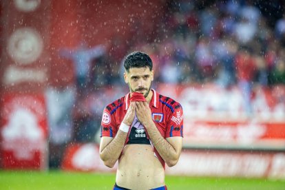 Todo el numantinismo estaba abatido tras el pitido final. MARIO TEJEDOR