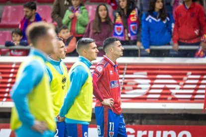 Todo el numantinismo estaba abatido tras el pitido final. MARIO TEJEDOR