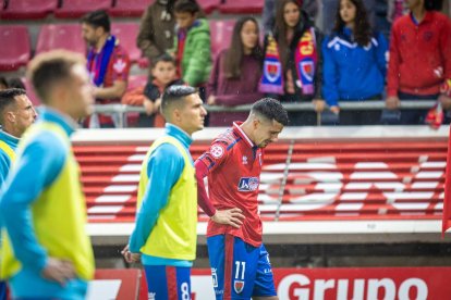Todo el numantinismo estaba abatido tras el pitido final. MARIO TEJEDOR