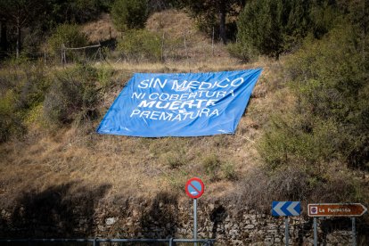 Manifestación en Muriel de la Fuente.-G. MONTEAGUDO