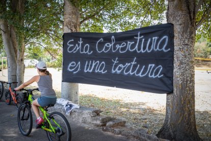 Manifestación en Muriel de la Fuente.-G. MONTEAGUDO