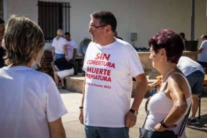 Manifestación en Muriel de la Fuente.-G. MONTEAGUDO