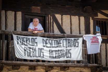 Manifestación en Muriel de la Fuente.-G. MONTEAGUDO