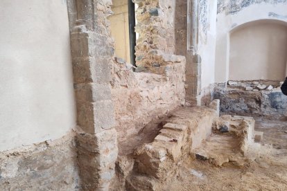 Obras en la iglesia de Santa María de Yanguas de Ágreda. HDS (13)