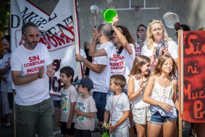 Manifestación en Muriel de la Fuente.-G. MONTEAGUDO
