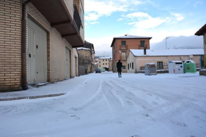 Nieve en Duruelo de la Sierra, Soria. HDS