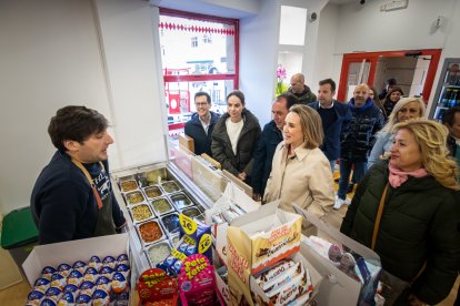 Visita a Soria de Cuca Gamarra en campaña.-GONZALO MONTESEGURO