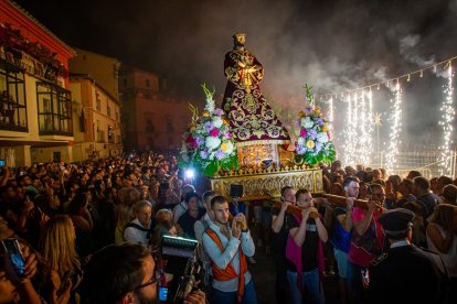 Bajada de Jesús Nazareno en las fiestas de Almazán. MARIO TEJEDOR (47)