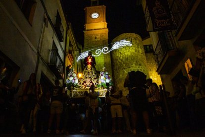 Bajada de Jesús Nazareno en las fiestas de Almazán. MARIO TEJEDOR (59)