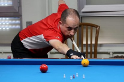 Carlos Cortés en una partida del Campeonato de España. HDS