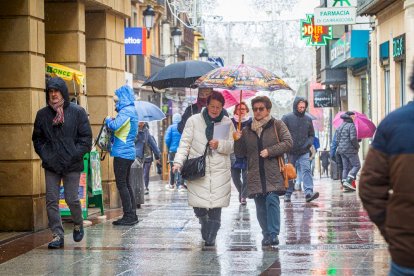 Imágenes provocadas por las lluvias de estos días. MARIO TEJEDOR