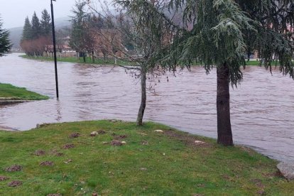 Imágenes provocadas por las lluvias de estos días.