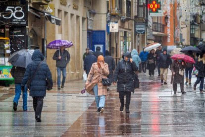 Imágenes provocadas por las lluvias de estos días. MARIO TEJEDOR