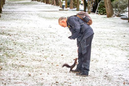 El invierno deja su primera nevada. MARIO TEJEDOR (2)