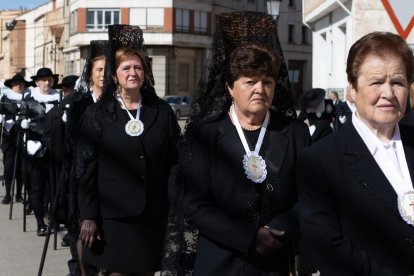 Procesi?n de la Cofrad?a de la Vera Cruz en Agreda (Soria)