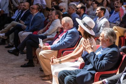 Visita de la ministra Reyes Maroto a Monteagudo de las Vicarías. GONZALO MONTESEGURO