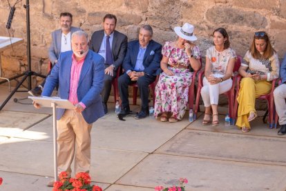 Visita de la ministra Reyes Maroto a Monteagudo de las Vicarías. GONZALO MONTESEGURO