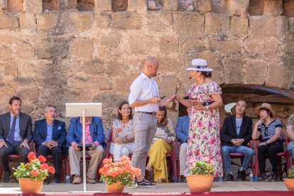Visita de la ministra Reyes Maroto a Monteagudo de las Vicarías. GONZALO MONTESEGURO