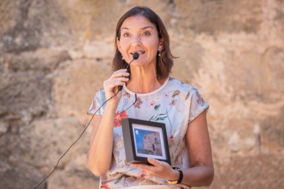 Visita de la ministra Reyes Maroto a Monteagudo de las Vicarías. GONZALO MONTESEGURO