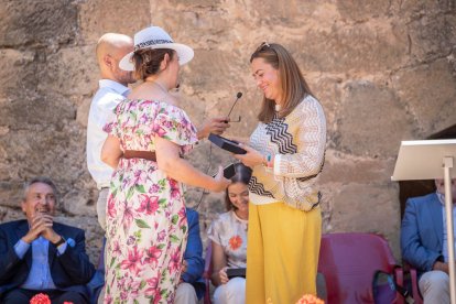 Visita de la ministra Reyes Maroto a Monteagudo de las Vicarías. GONZALO MONTESEGURO