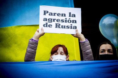 No a la guerra en Ucrania