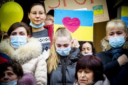 No a la guerra en Ucrania