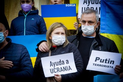 No a la guerra en Ucrania