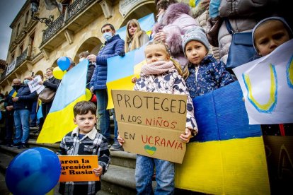 No a la guerra en Ucrania