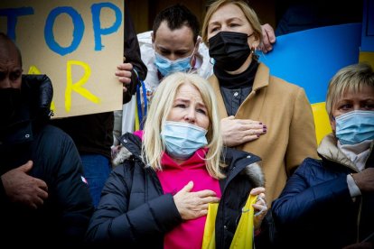 No a la guerra en Ucrania