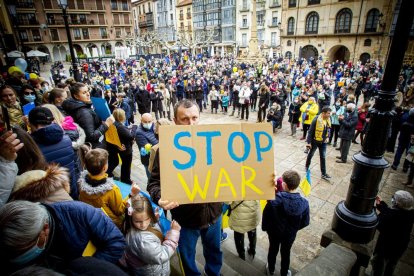 No a la guerra en Ucrania