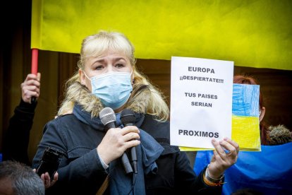 No a la guerra en Ucrania