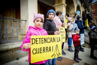 No a la guerra en Ucrania